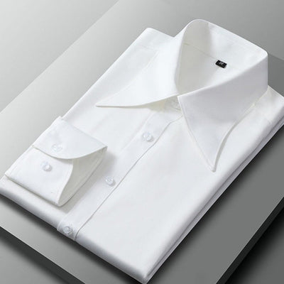 Slim-Fit-Hemd im französischen Old Money-Stil