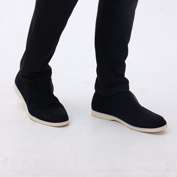 Old Money – Hohe Wildleder-Loafer