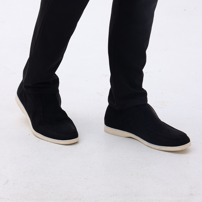 Old Money – Hohe Wildleder-Loafer