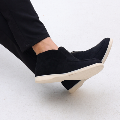 Old Money – Hohe Wildleder-Loafer