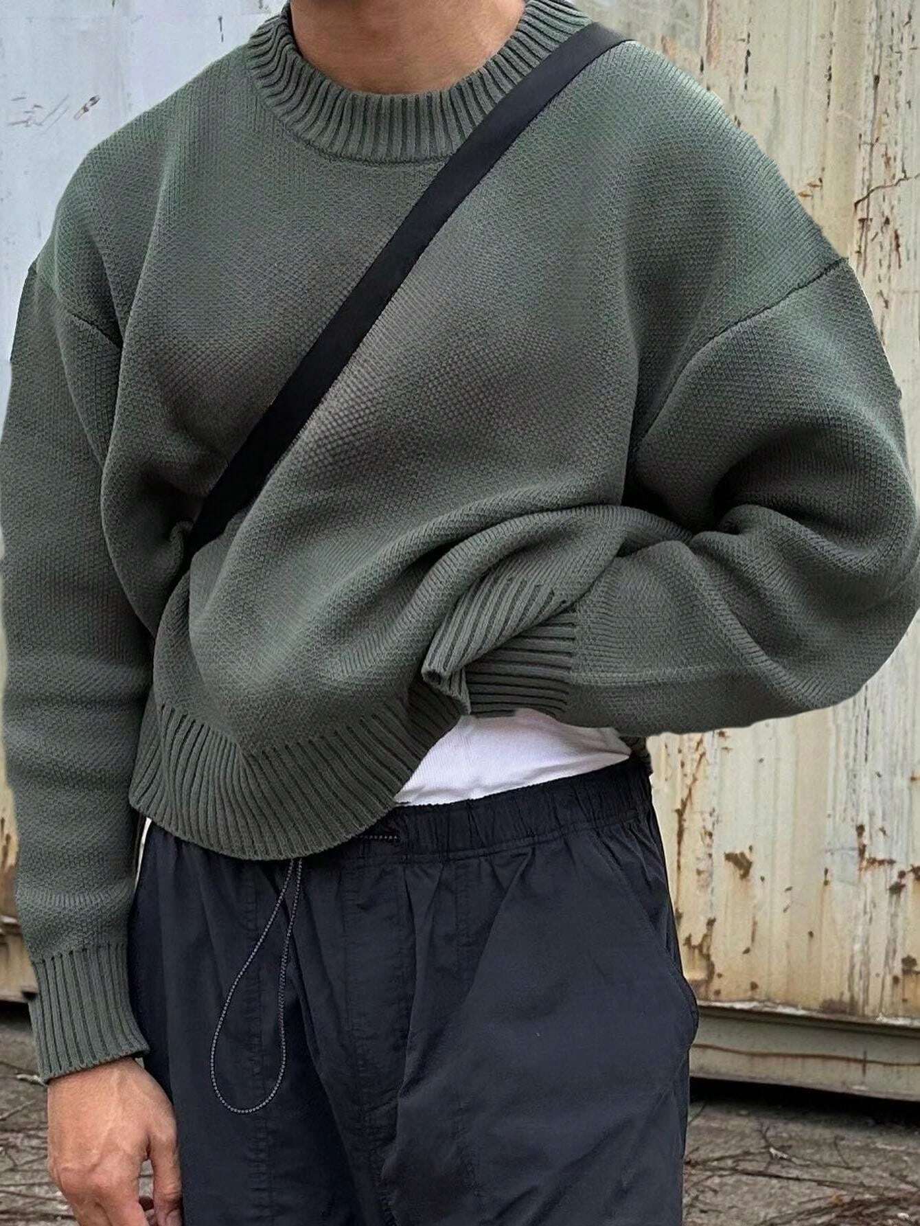 Lässiger Strickpullover von Old Money