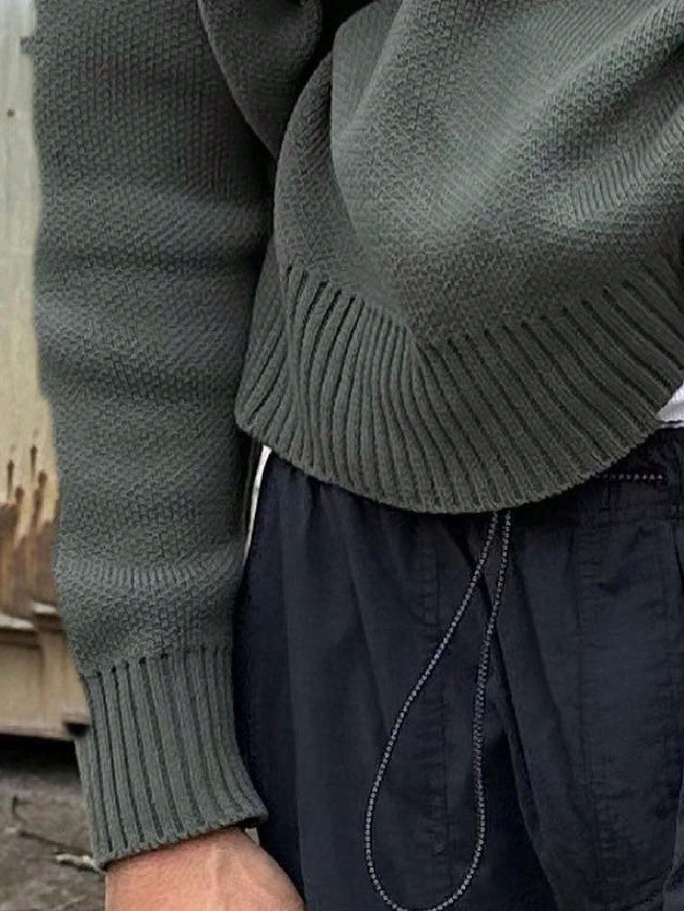 Lässiger Strickpullover von Old Money