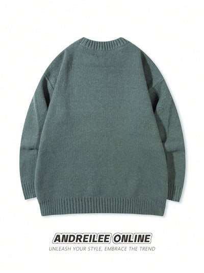 Lässiger Strickpullover von Old Money
