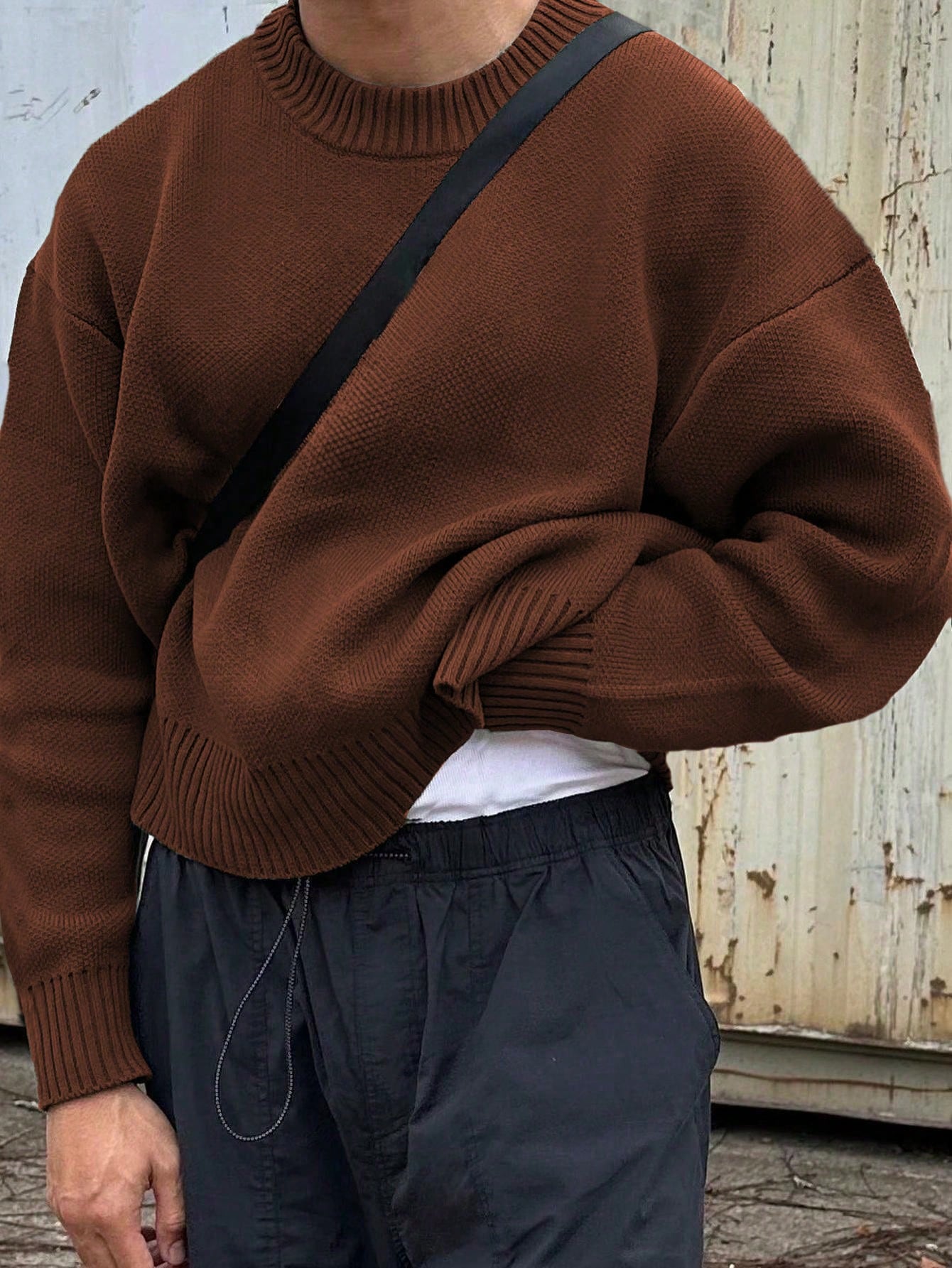 Lässiger Strickpullover von Old Money