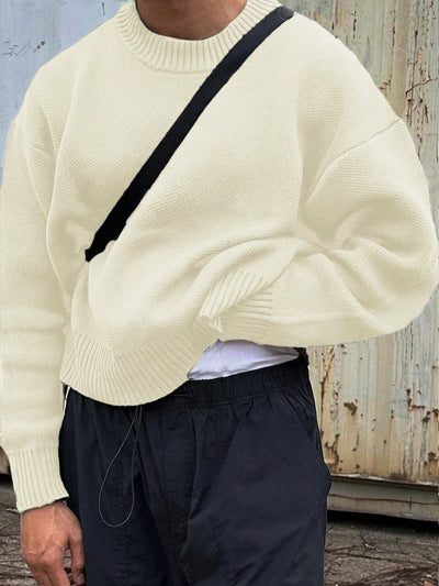 Lässiger Strickpullover von Old Money