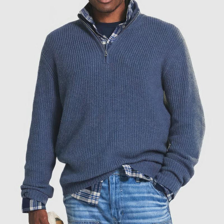 Finden Sie Strickpullover mit Reißverschluss für Herren