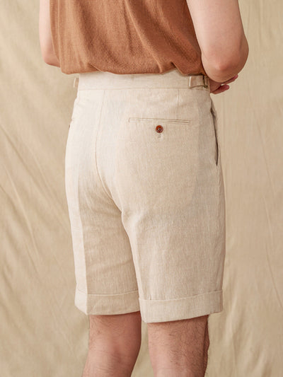 Old Money – Hochwertige Leinenshorts von Old Money