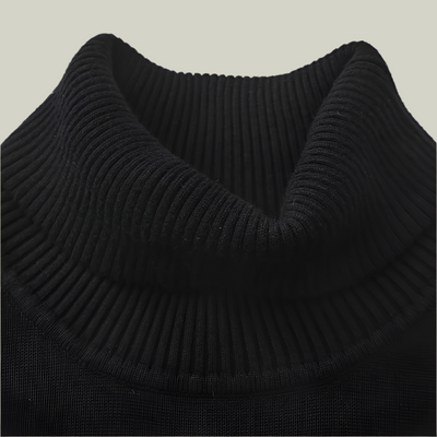Rollkragenpullover aus Wolle