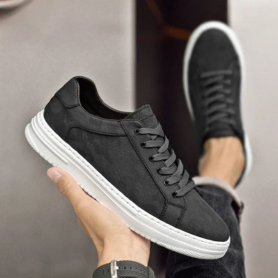 Old Money Sneaker aus echtem Leder
