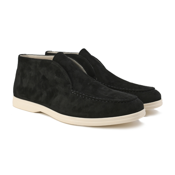 Old Money – Hohe Wildleder-Loafer