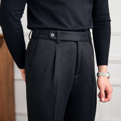 Old Money – Warme, vielseitige Retro-Wollhose