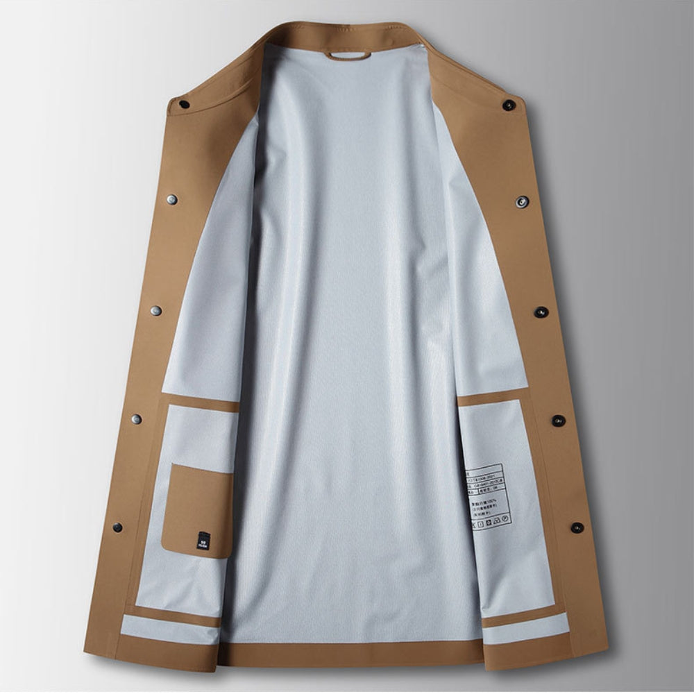 Old Money Revershemd Nahtlose Luxus-Business-Jacke