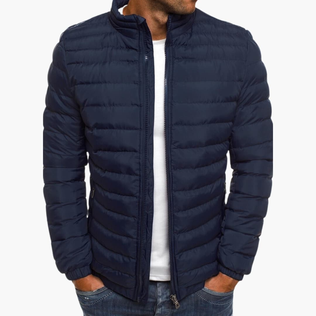 Old Money Elegante warme Steppjacke