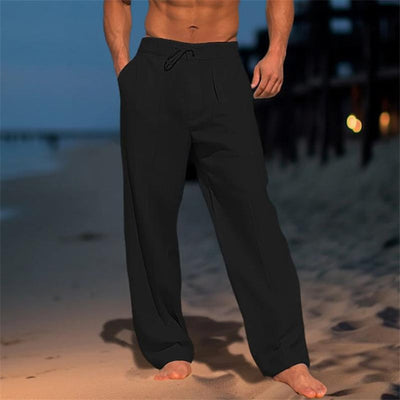 Herrenhose mit geradem Bein und zeitlosem Look für den Alltag