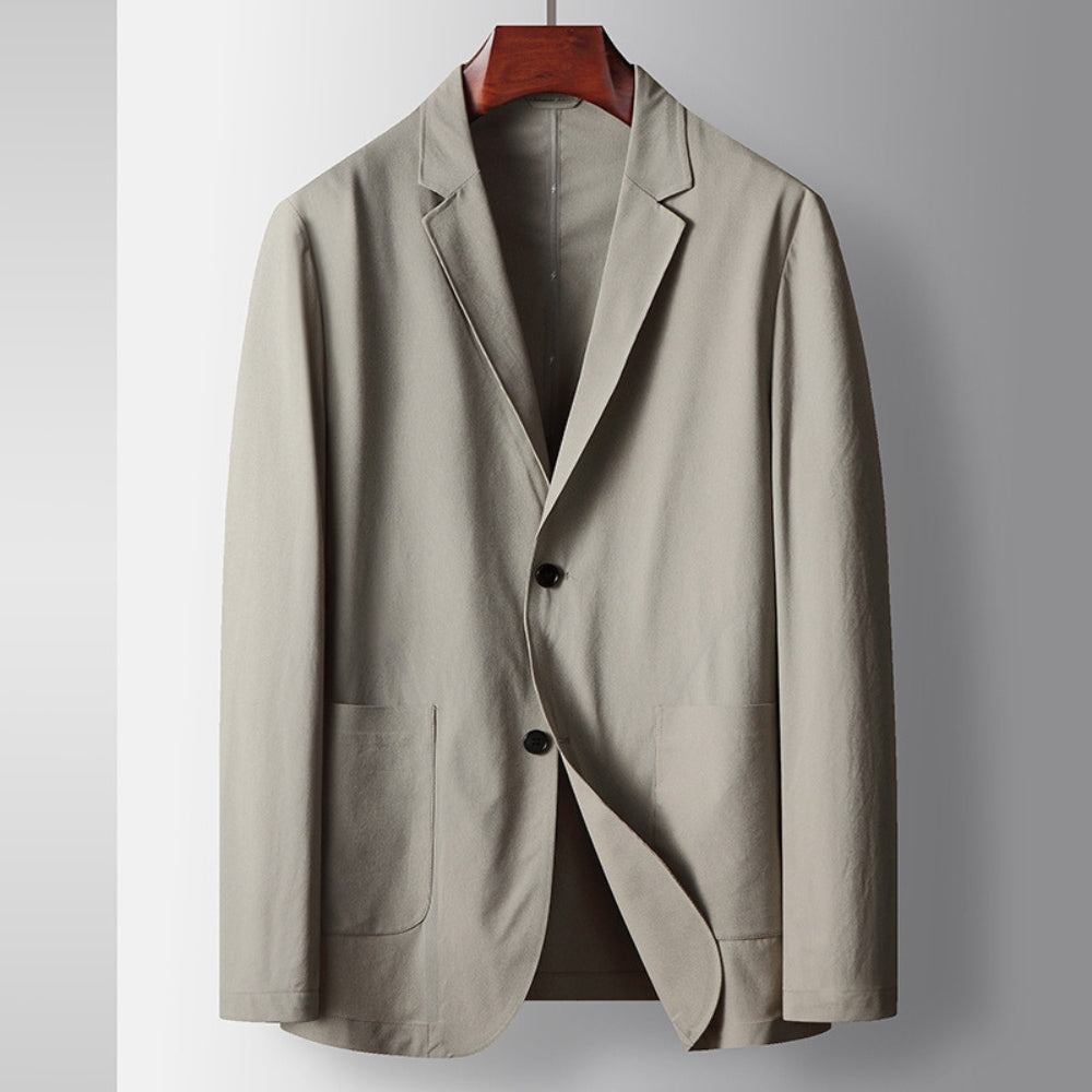 Old Money Leichte, luxuriöse, elastische Business-Anzugjacke