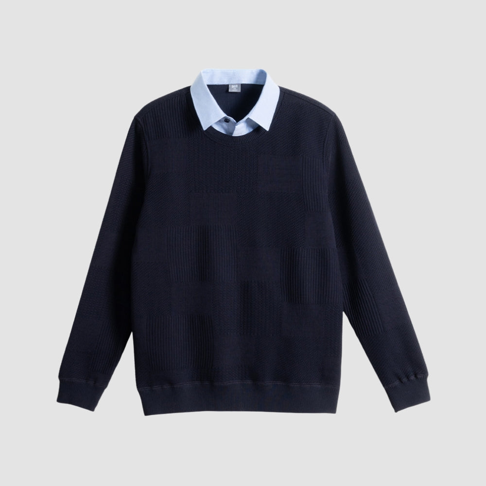 Old Money Light Luxury Zweiteiliger Strickpullover