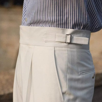 Schmale Hose im Old Money Mature Style