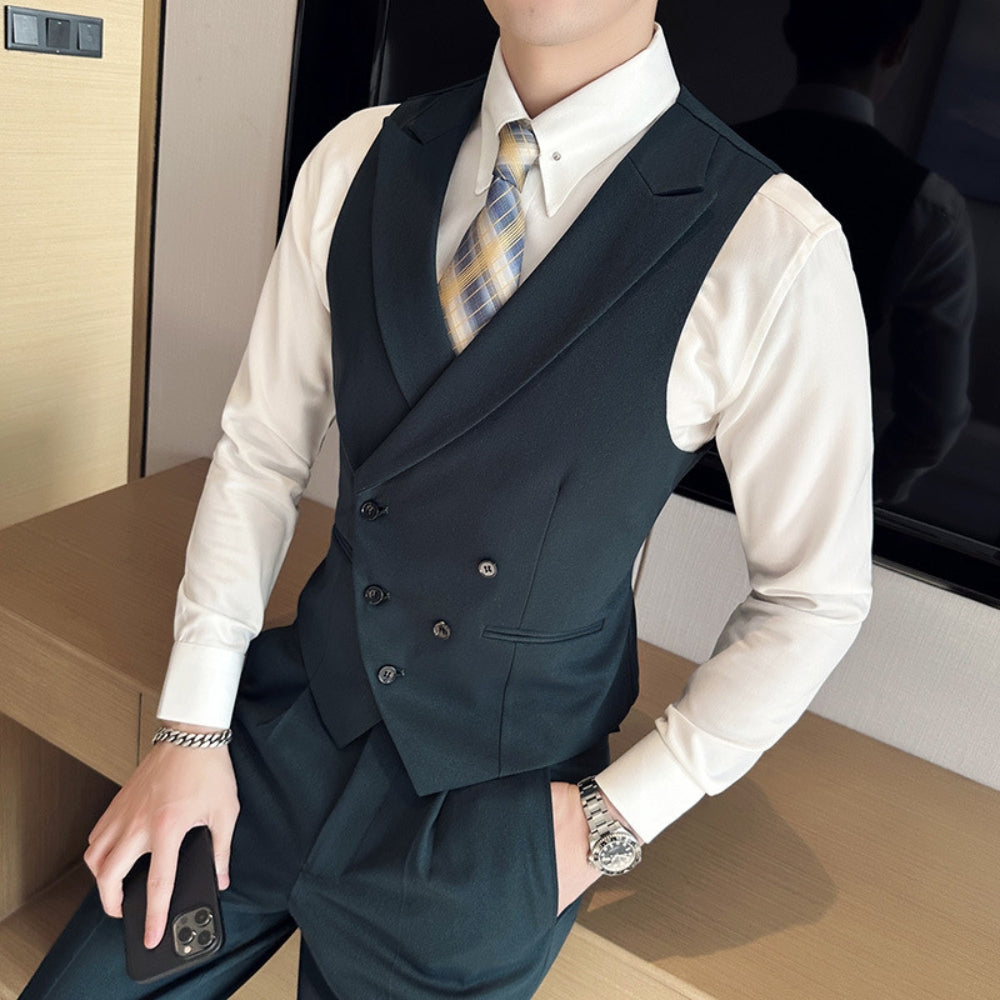 Freizeitweste im britischen Stil von Old Money