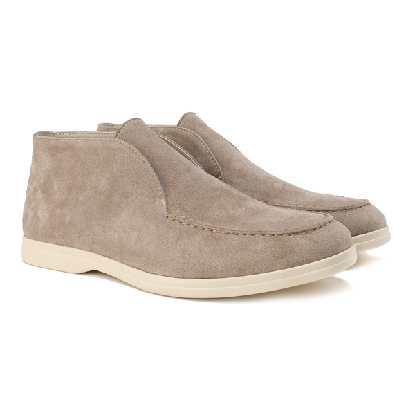 Old Money – Hohe Wildleder-Loafer