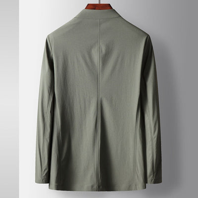 Old Money Leichte, luxuriöse, elastische Business-Anzugjacke