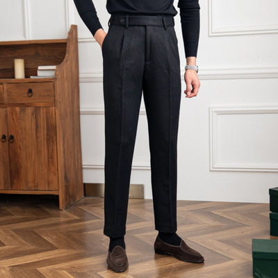 Old Money – Warme, vielseitige Retro-Wollhose
