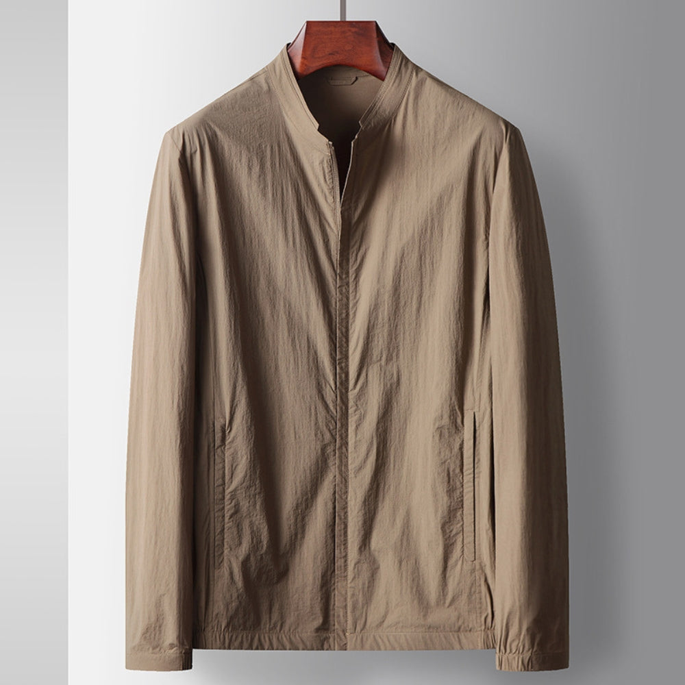 Old Money Stehkragen Luxus Business Casual Jacke