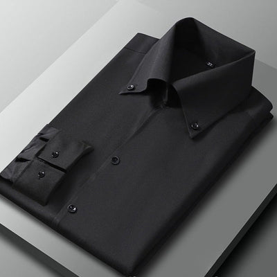 Slim-Fit-Hemd im französischen Old Money-Stil