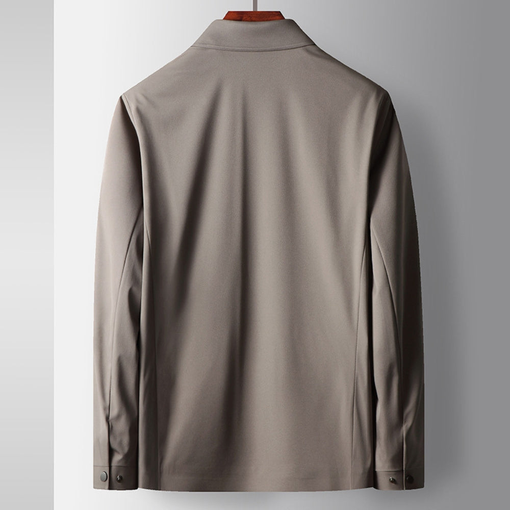Old Money Revers Business Executive Reißverschlussjacke