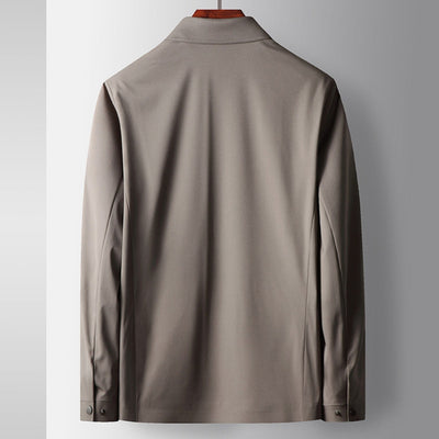 Old Money Revers Business Executive Reißverschlussjacke