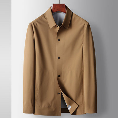 Old Money Revershemd Nahtlose Luxus-Business-Jacke