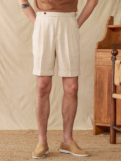 Old Money – Hochwertige Leinenshorts von Old Money