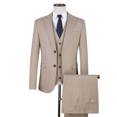 LIMITIERTE EDITION - Dreiteiliger Anzug Authentic Arthur - Beige