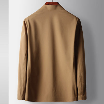 Old Money Revershemd Nahtlose Luxus-Business-Jacke