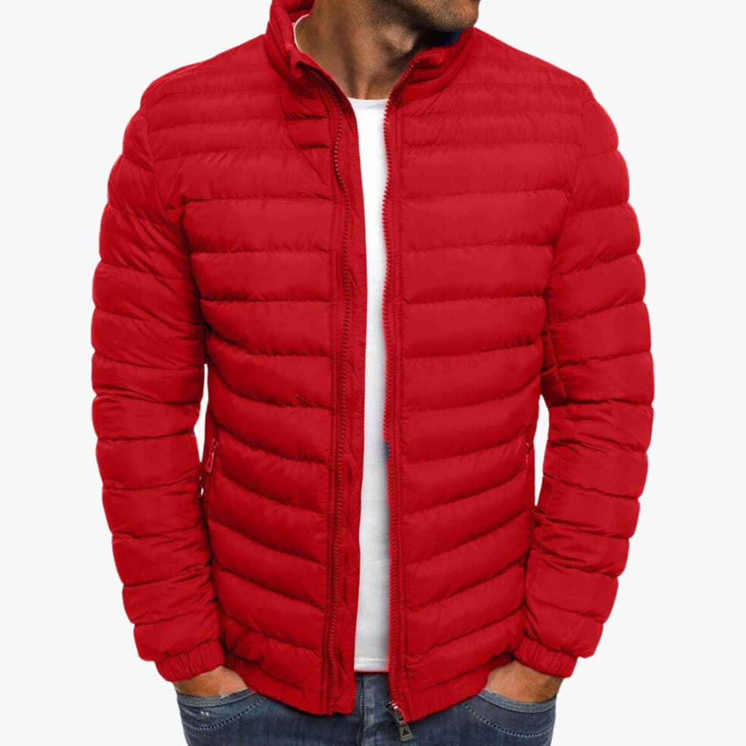 Old Money Elegante warme Steppjacke