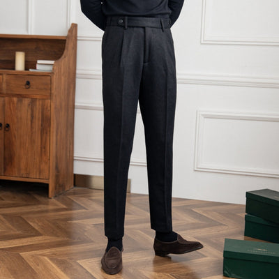 Old Money – Warme, vielseitige Retro-Wollhose