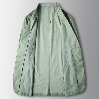 Old Money Leichte, luxuriöse, sonnenfeste einreihige Anzugjacke