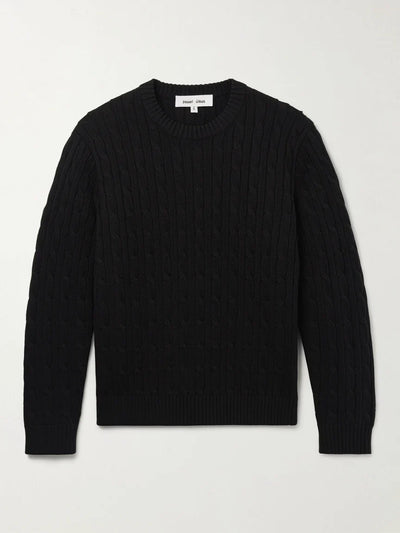 Old Money Zopfmusterpullover