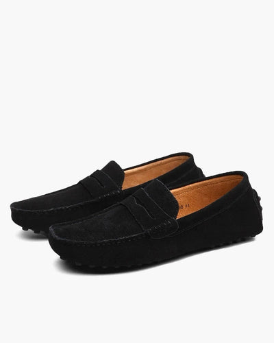 Wildleder-Fahrer-Loafer