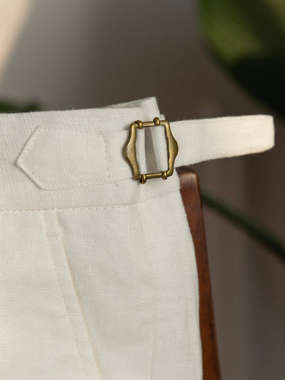 Old Money – Hochwertige Leinenshorts von Old Money