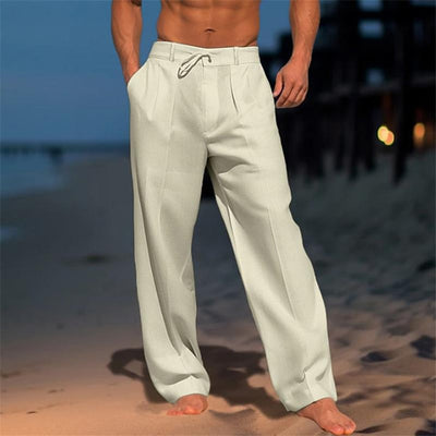 Herrenhose mit geradem Bein und zeitlosem Look für den Alltag