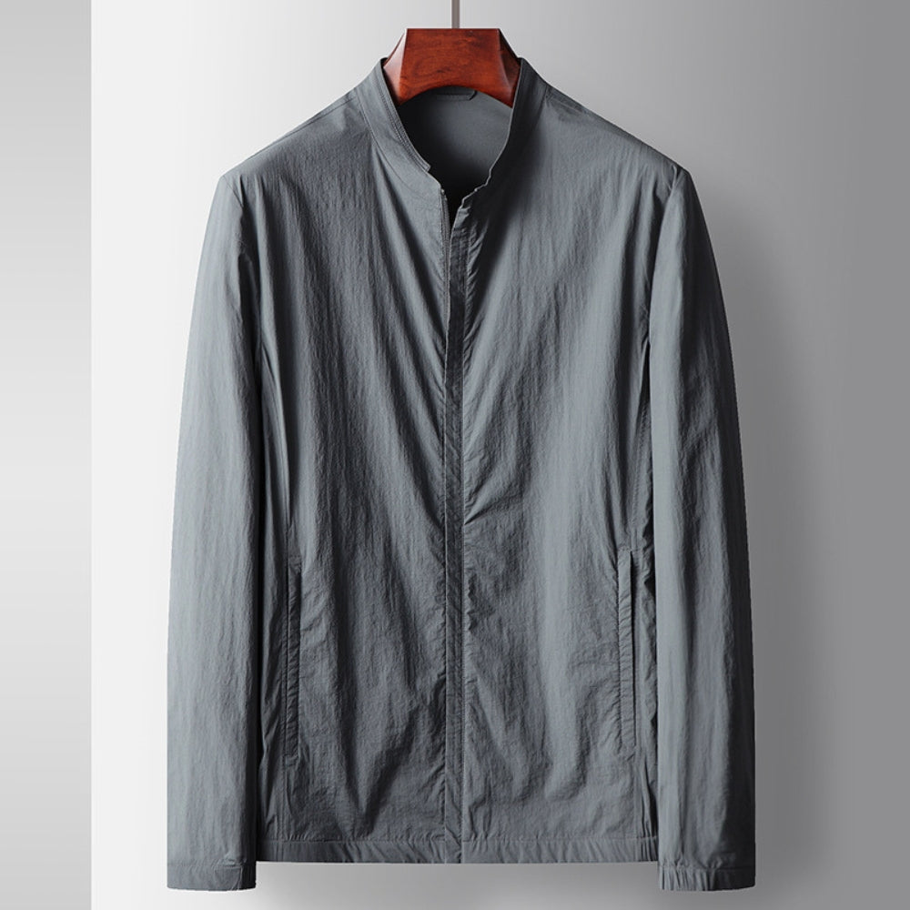 Old Money Stehkragen Luxus Business Casual Jacke