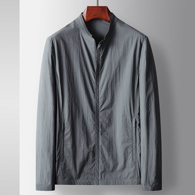 Old Money Stehkragen Luxus Business Casual Jacke