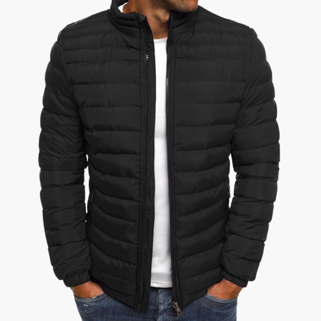 Old Money Elegante warme Steppjacke