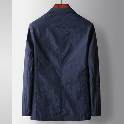 Old Money Leichte, luxuriöse, sonnenfeste einreihige Anzugjacke