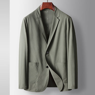 Old Money Leichte, luxuriöse, elastische Business-Anzugjacke