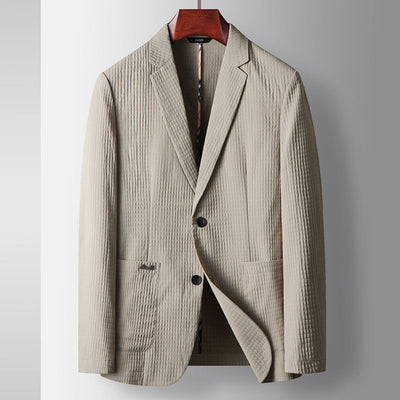 Old Money Leichte Luxus-Bügelfreie Business-Anzugjacke