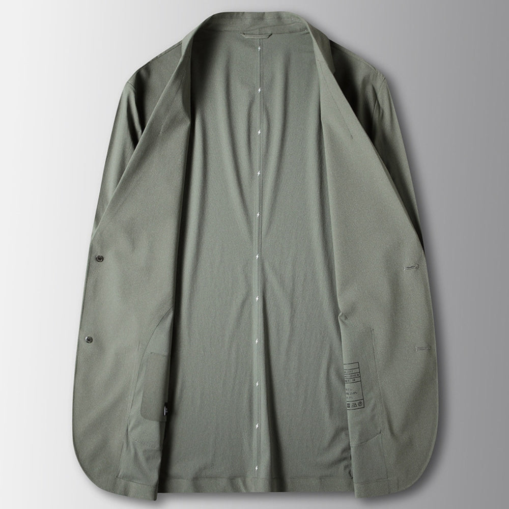 Old Money Leichte, luxuriöse, elastische Business-Anzugjacke