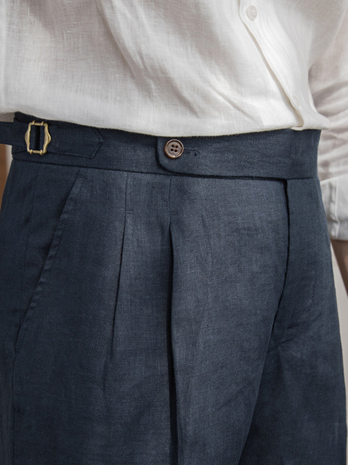 Old Money – Hochwertige Leinenshorts von Old Money