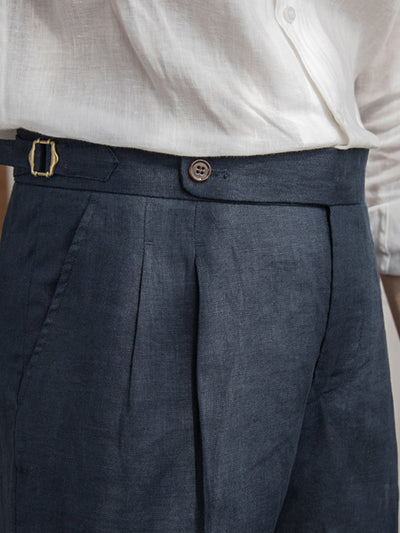 Old Money – Hochwertige Leinenshorts von Old Money