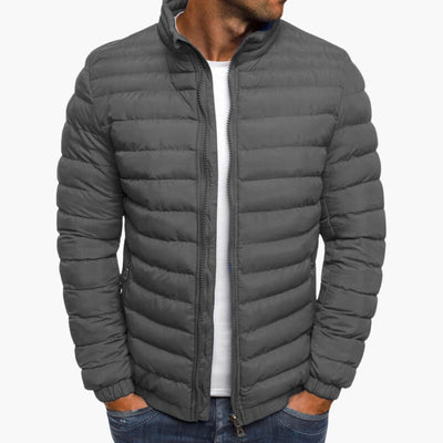Old Money Elegante warme Steppjacke